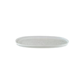 Bonna China Luna 13" x 9" x h:0.75" Oval White Porcelain Platter
